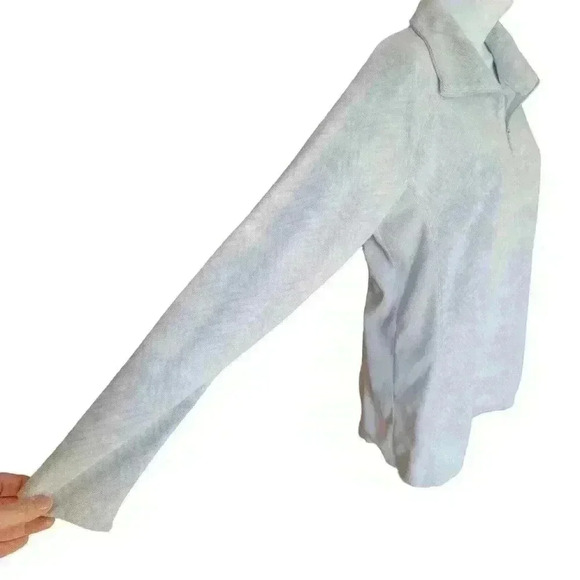 Columbia Athletic Outdoor Half Zip Fleece Pullover /Blue/ Women's Size L - Picture 4 of 7